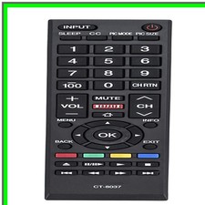 Toshiba Smart HDTV Replacement Remote CT-8037 for Multiple Models