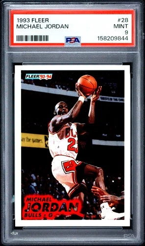 Jordan 1993 Fleer Jordan #28
