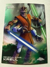 2025 Topps Chrome Star Wars #119 General Pong Krell