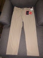 Wrangler x ATG Pants Mens 38x30 Tan Trail Series FWDS Chino Poly Performance NEW