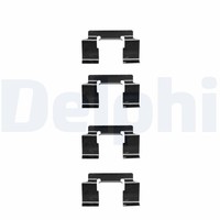 ZubehöRsatz Scheibenbremsbelag Delphi LX0337 FüR N16 Nissan Almera Primera P11 2