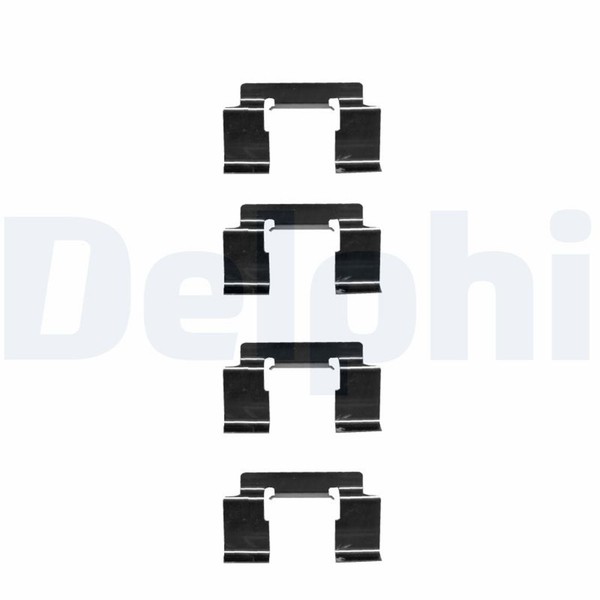 ZubehöRsatz Scheibenbremsbelag Delphi LX0337 FüR N16 Nissan Almera Primera P11 2-image