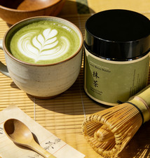 Ceremonial Matcha Green Tea 50g Smooth Taste Ideal for Latte & Daily Drinking