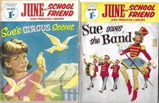 June and School Friend Picture Library x 3 (475/479/487)