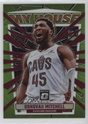 2023 Panini Donruss Optic My House Lime Green Prizm /149 Donovan Mitchell 1kf7