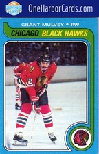 1979-80 Topps Chicago Blackhawks #88 Grant Mulvey