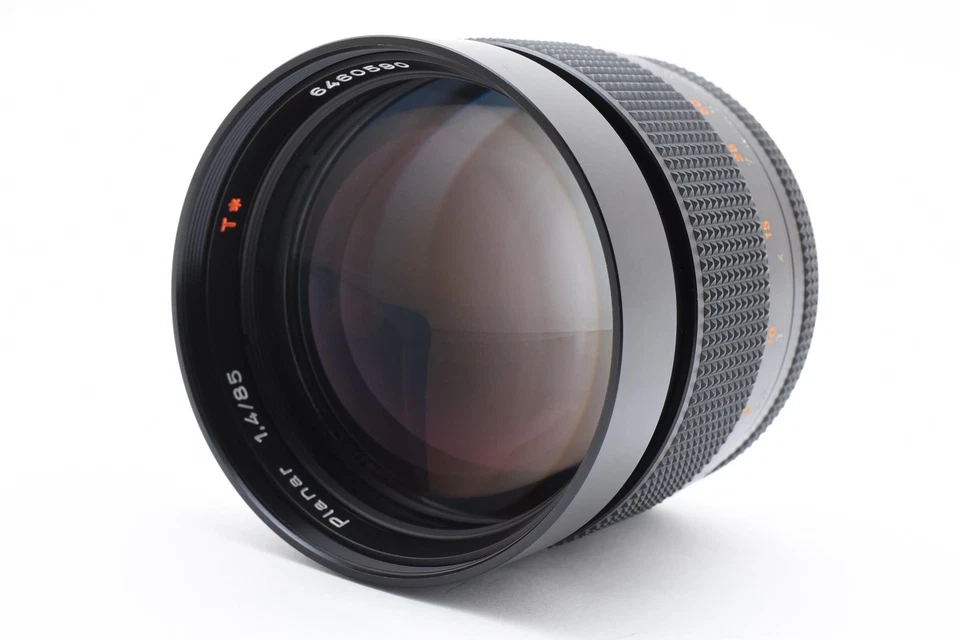 [Почти как новый с крышками] Contax Carl Zeiss Planar 85 мм f/1.4 T* AEG из Японии - Изображение 2 из 4