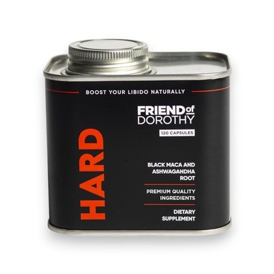 FRIEND OF DOROTHY - Hard Supplement for Men - Black Maca  Ashwagandha Root - ...