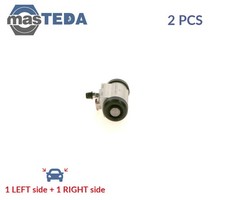 Image of 0 986 475 971 DRUM WHEEL BRAKE CYLINDER PAIR REAR BOSCH 2PCS FOR OPEL COMBO