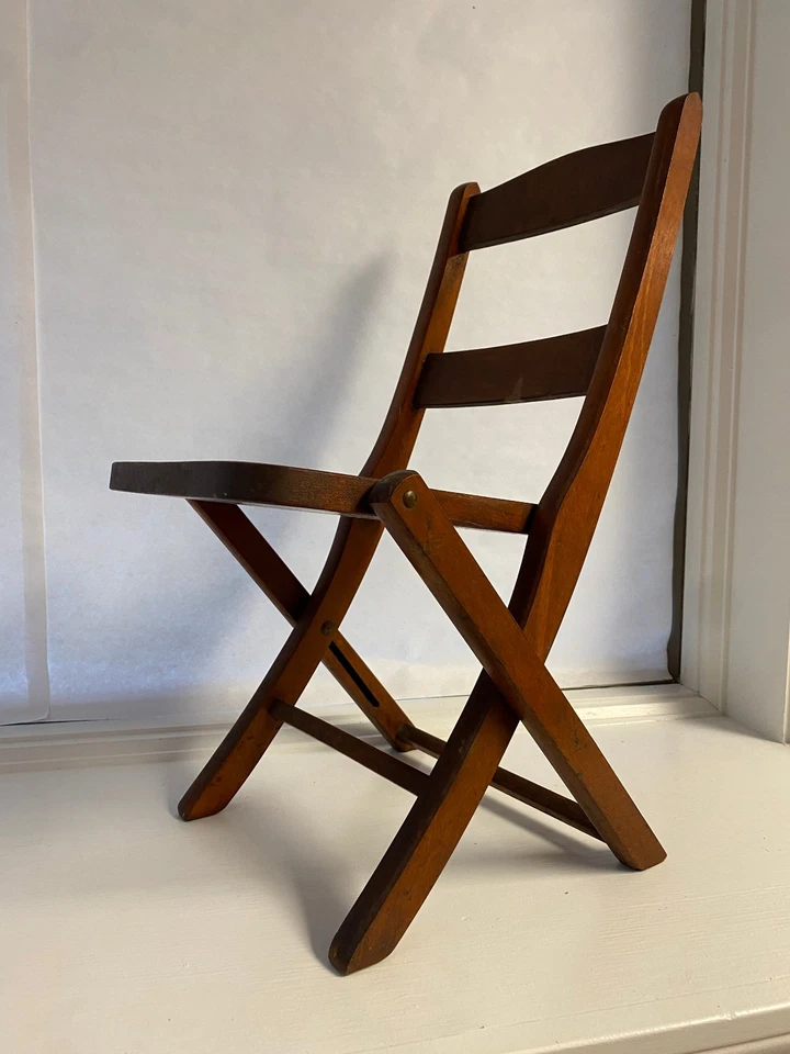 Silla modelo para fabricante de muebles Gardner MA 1920 RARA - American Legion Post 129 Foto 3 de 4