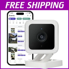 1080p Color Night Vision Security Camera for Indoor & Outdoor Pet Monitoring