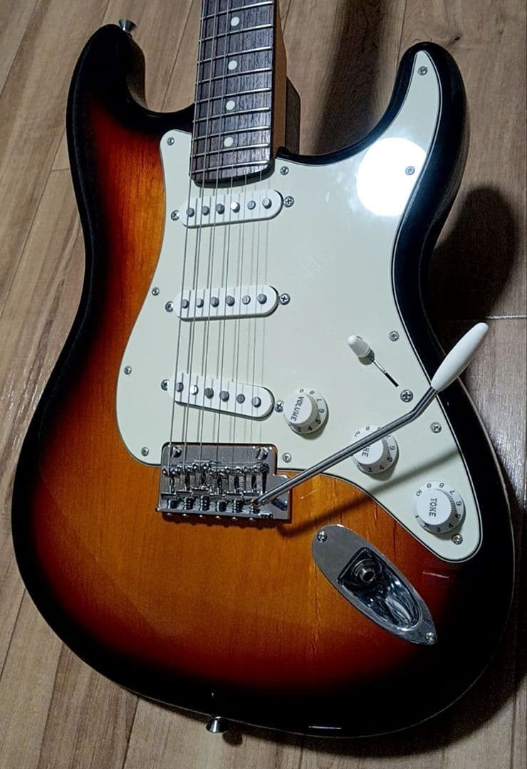 Fender MIJ Hybrid II Stratocaster Electric Guitar Tremolo With Soft Case
