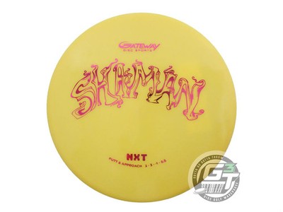 NEW Gateway NXT Shaman 174g Yellow Magenta Foil Putter Golf Disc