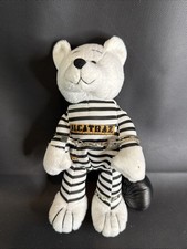 Alcatraz Prison Penitentiary Rock Plush Teddy Bear Reject Too Cute 8" White