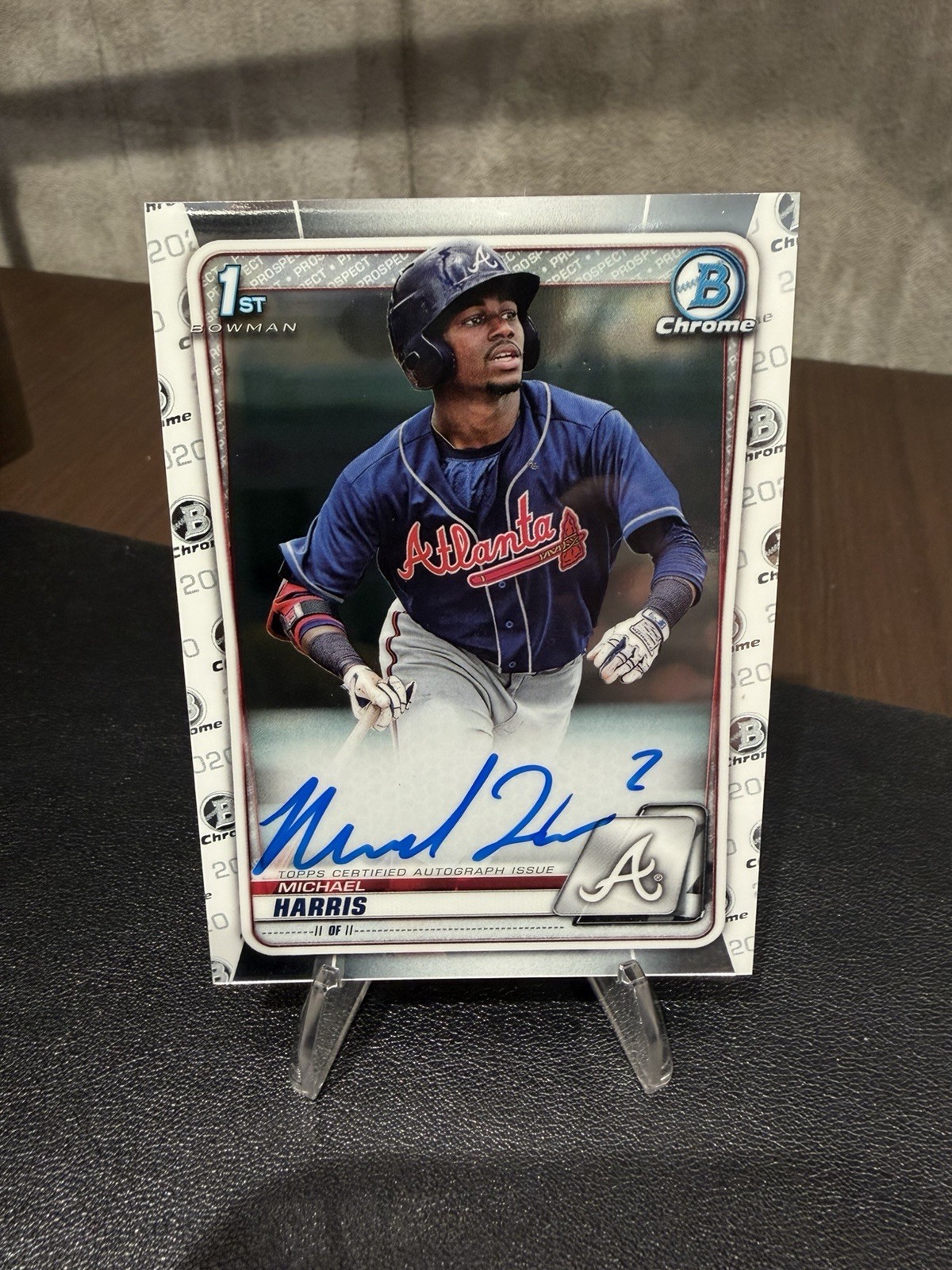 Michael Harris II 2020 Bowman Chrome #CPA-MH Prospect Auto (1st 