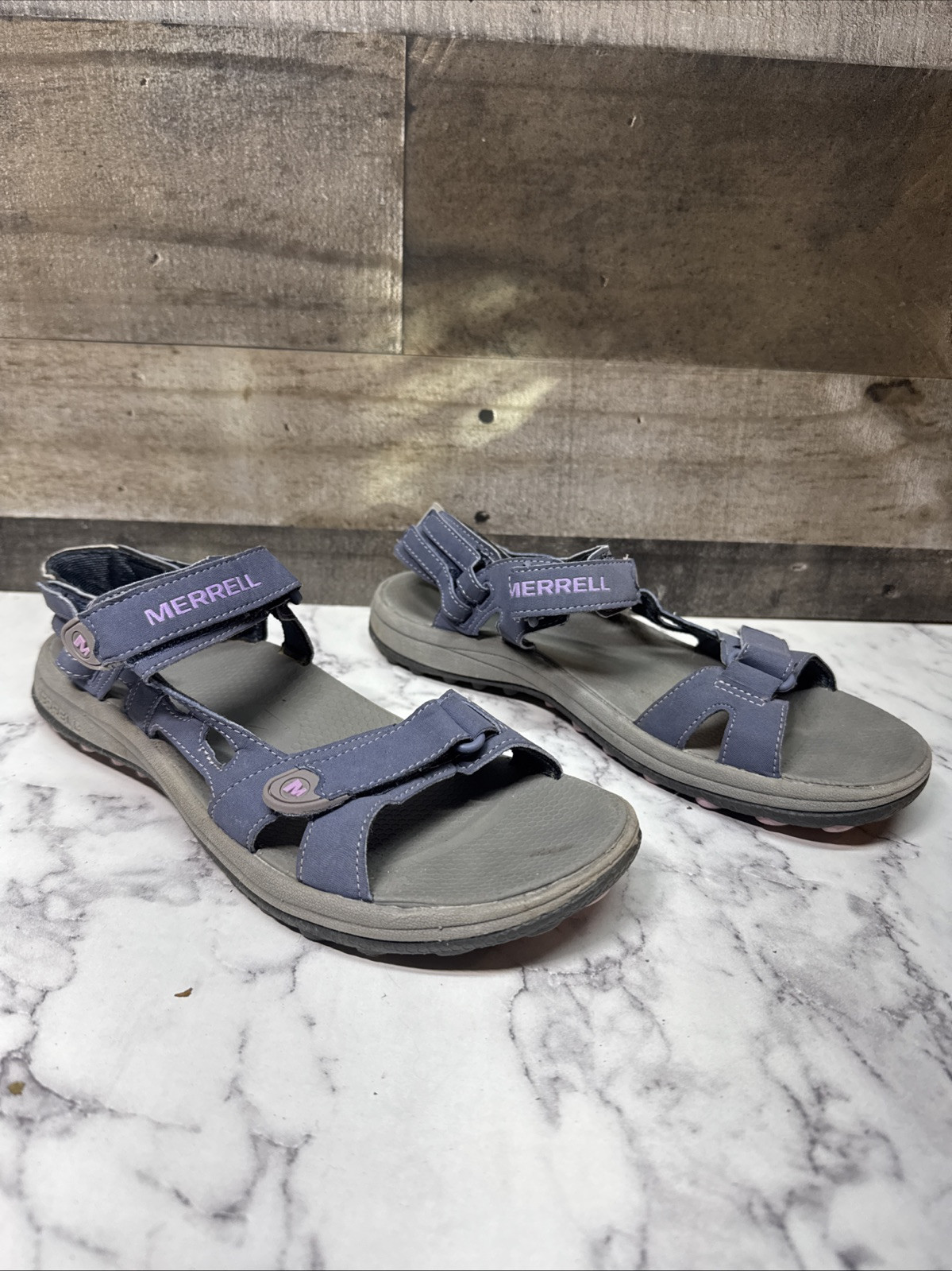 Sandali sportivi Merrell Orchid Bloom Cedrus convertibili Graisaille taglia 9