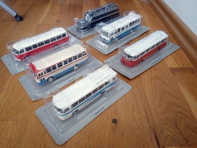1:72 De Agostini Modell Bus- verschiedene Marken