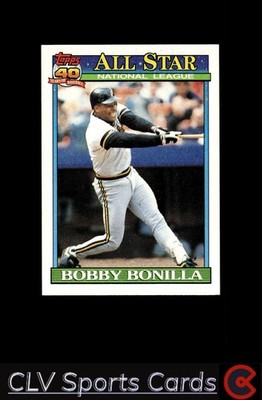 Pittsburgh Pirates Bobby Bonilla #403 Topps Baseball Near Mint or Better top