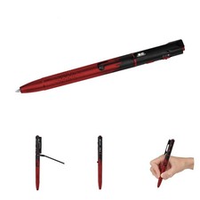 OLIGHT O'Pen 3 Pen Light, USB-C Rechargeable, Midnight Red