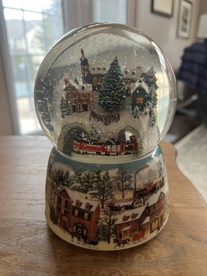 Glitterdome by Roman Inc Train Snow Globe