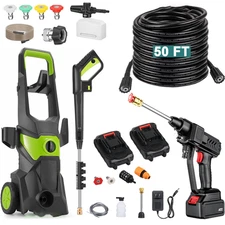 Electric Pressure Washer 5000 PSI High Pressure Washer Portable Powered Washer