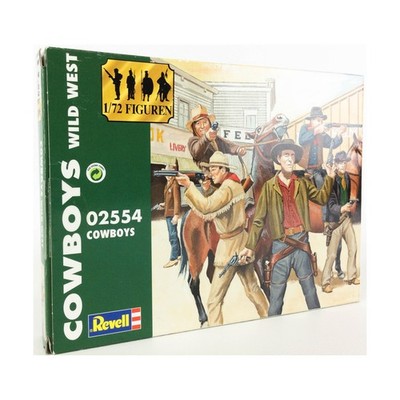 Revell/Monogram Historical Mini 1:72 Cowboys VG+/NM
