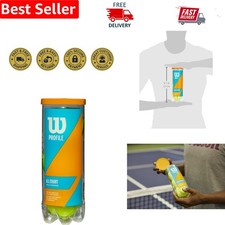 Professional All Court Tennis Balls - 3 Pack for Peak Performance  Control