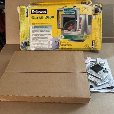 Fellowes Glare 2000 verstellbare Neigung CRT Monitor Blendfilter & Strahlungsschutz