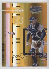 2005 Leaf Certified Materials Mirror Gold 7/25 Johnny Estrada #74 2u3