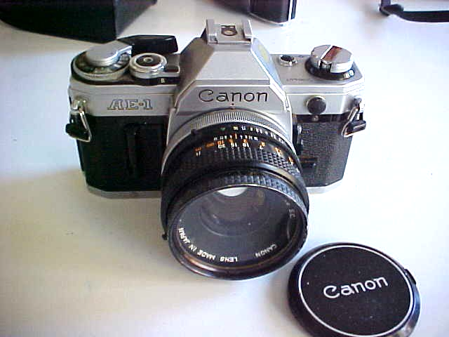Canon AE-1 w/Canon 50mm f1.8 lens (bx 144) | eBay