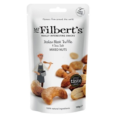 Mr. Filberts Italian Black Truffle Mixed Nuts 100g
