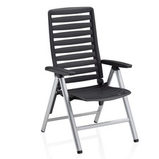 Kettler Multipositionssessel WAVE Klappsessel silber / anthrazit