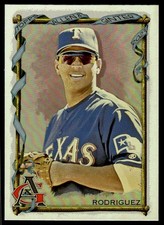 Alex Rodriguez 2023 Topps Allen & Ginter #7 Silver Portrait Rangers Baseball