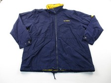 Vintage Champion UC Davis Aggies Jacket Mens XL Blue Hooded