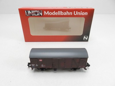 (RBT540) Modellbahn-Union N-G54119 Güterwagen GMS ohne Bremserbühne DB, DC, N...