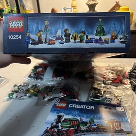 LEGO CREATOR: Winter Holiday Train (10254)  100% complete. 