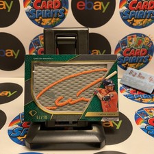 2024 Topps Diamond Icons Carlos Correa 07/10 Houston Astros Shoe Name Part Card