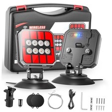 Wireless Trailer Lights Magnetic, Rechargeable Wireless Trailer Lights Kit,