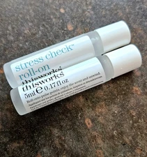 (2) This Works STRESS CHECK Roll On 5ml/.17 oz ea. NEW!