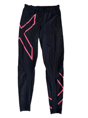 2XU Gym Tights Running Crossfit Trousers Compression Pants Ladies Size S zr 926
