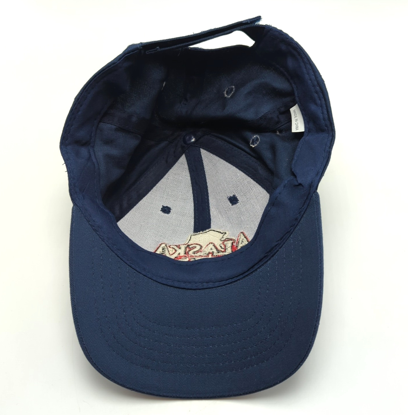 ALASKA map hat blue adjustable strap-back cap - image 6