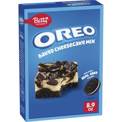 Betty Exclusives OREO Baked Cheesecake Mix w/ Real OREO Cookie Pieces 8.9 oz