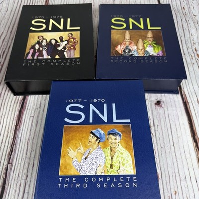 SNL Saturday Night Live The Complete Seasons 1 2 & 3 DVD Box Set