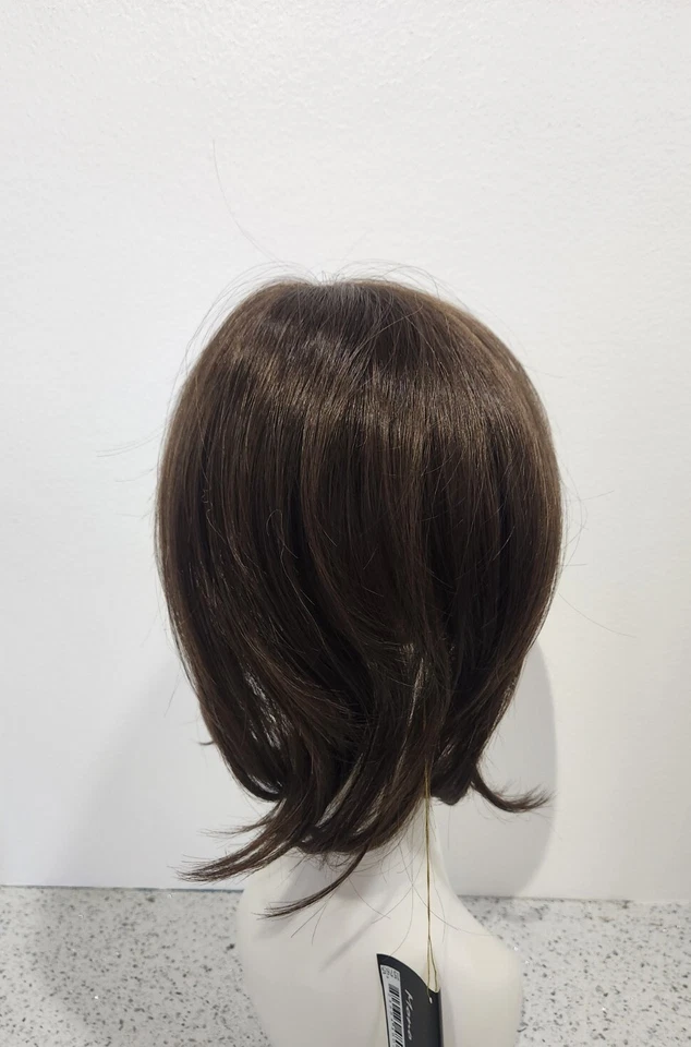 TOP NOTCH by Jon Renau Double Monofilament Topper 8 Cocoa (Med Brown) - Image 2 of 4
