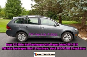 Lift-Kit-for-VW-Golf-Sportwagen-Jetta-Wagon-Estate-MK5-MK6-1-25-inch-Spacer-Kit
