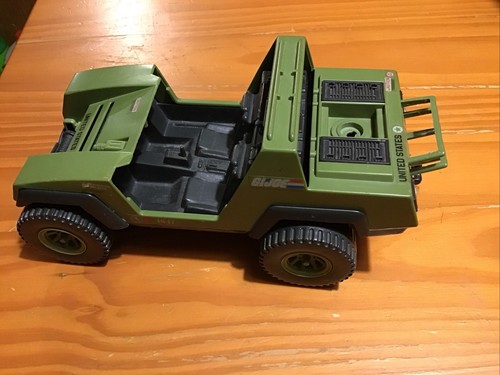 VINTAGE 1982 HASBRO G.I. JOE ~ VAMP JEEP ~ INCOMPLETE ~ PARTS/REPAIR - Picture 9 of 15