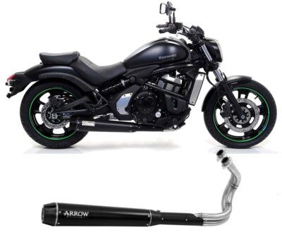 Komplett Auspuff Arrow Rebel F Carb - Sth N KAWASAKI VULCAN S 650 2021 > 2023