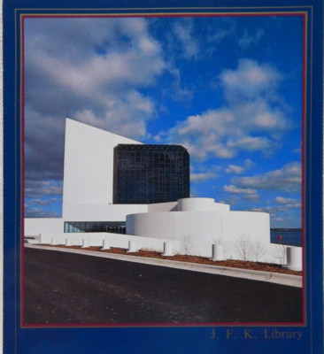 J. F. K. LIBRARY BOSTON MASSACHUSETTS POSTCARD
