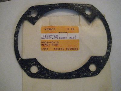 KAWASAKI KX450/KX400/F12MX CYLINDER BASE GASKET NOS!