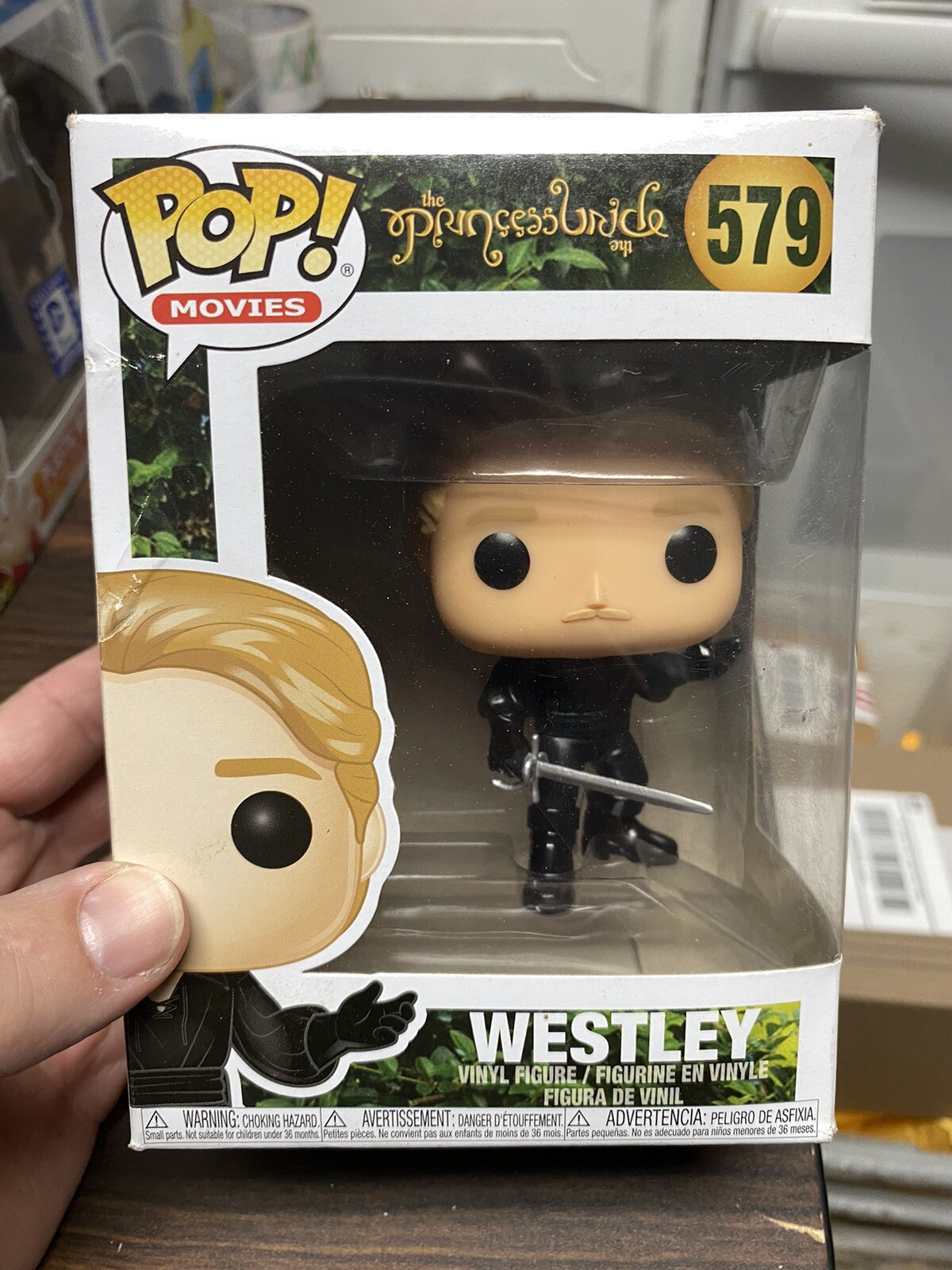 Funko Pop! Movies: The Princess Bride - Westley Vinyl Figure *Damage